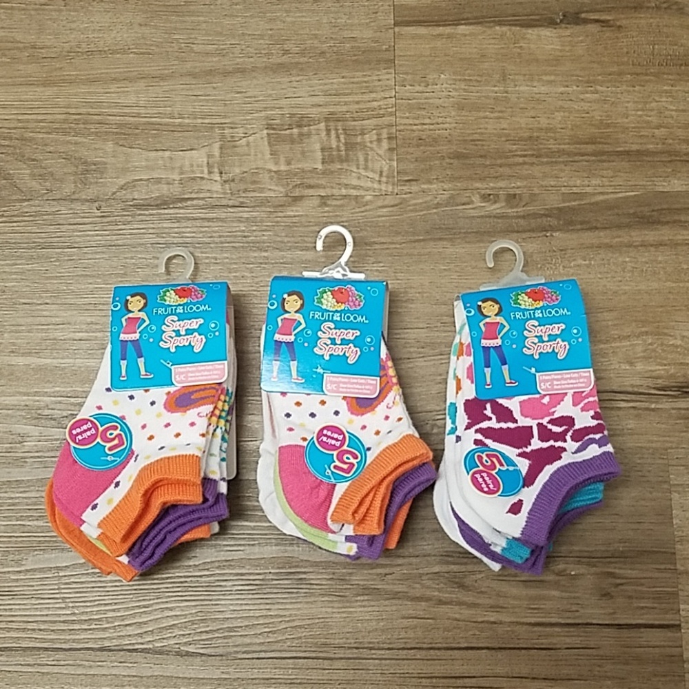 Fruit of the Loom Girl's Socks